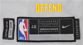 2017-18 LeBron James Cleveland Cavaliers The Land City Edition Road Uniform (MEARS A5)
