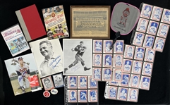 1950s-2010s Milwaukee Braves Signed Photo, Trading Cards, Pinbacks & more (Lot of 80+)
