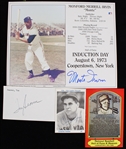 1940s-90s NY Yankees Programs, Signed Cards Including Charlie Keller, Eddie Mathews & more (JSA)(Lot of 55+)