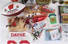 1970s-2000s Baseball, Basketball, Football Memorabilia w/ Mini Pennants, Books & more (Lot of 500+)
