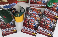 1970s-2000s Baseball, Basketball, Football Memorabilia w/ Mini Pennants, Books & more (Lot of 500+)