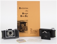 1940’s Kodak Cameras Owned by Stiller Co. (Green Bay) Photographer w/ Packers Press Pass, Business Card (Lot of 5)