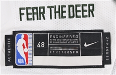 Giannis Antetokounmpo Milwaukee Bucks Signed Jersey (Beckett)
