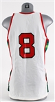1980s Marques Johnson Milwaukee Bucks #8 Sand Knit Jersey