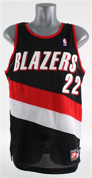 Clyde Drexler Portland Trail Blazers Signed Jersey 