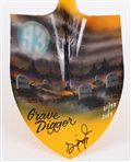 1993-2003 Gilbert Brown GB Packers Signed Grave Digger LE 81/93 Shovel (JSA)