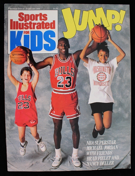 1989 Michael Jordan Sports Illustrated for Kids Magazine 