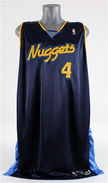 2007-2008 Kenyon Martin Denver Nuggets Signed Jersey (MEARS A5/Beckett)