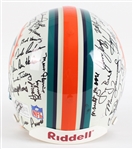 1972 Miami Dolphins Team Signed Helmet w/ Bob Griese & more (JSA) 