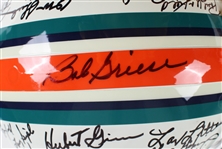 1972 Miami Dolphins Team Signed Helmet w/ Bob Griese & more (JSA) 