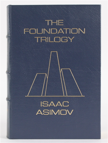 1982 Isaac Asimov Signed The Foundation Trilogy Book (JSA)  