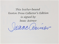 1982 Isaac Asimov Signed The Foundation Trilogy Book (JSA)  