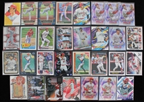 2020-24 MLB Trading Cards w/ Shohei Otani, Mike Trout & more (Lot of 31)