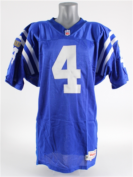 1996 Jim Harbaugh Indianapolis Colts Jersey 