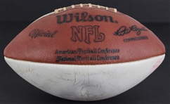 1980 Los Angeles Rams Multi Signed ONFL Rozelle Autograph Panel Football w/ 30+ Signatures (JSA)