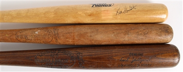1960s-2000s Tommy Watkins Rochester Red Wings Signed T-Shirt, Ken Gerhart Signed Bat & more (Lot of 4)*JSA* 