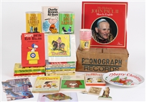 1960s-2010s Tarzan VHS, Pinbacks, Pope John Paul II Vinyl & more (Lot of 100+)