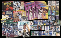 1989-1999 Ken Griffey Jr Seattle Mariners Cards, Magazines & Foto Ball (Lot of 80+)