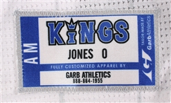 2020's Kings #0 Jones Basketball Jersey by Garb Athletics (MEARS LOA)