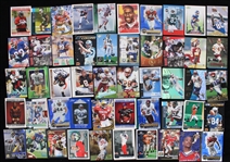 1990's-2000's Rookie Football Trading Card Collection - Lot of 200+