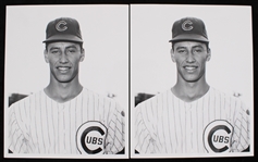 1965-71 Ken Holtzman Chicago Cubs Official Barney Sterling 8x10 Photos (Lot of 6)