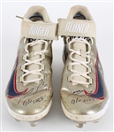 2024 Ronald Acuna Jr Atlanta Braves Game Worn Signed Cleats (MEARS LOA/JSA)
