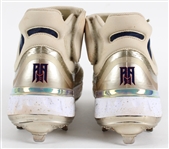 2024 Ronald Acuna Jr Atlanta Braves Game Worn Signed Cleats (MEARS LOA/JSA)