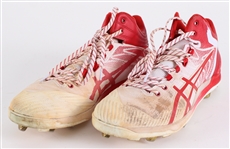2020 Shohei Ohtani Los Angeles Angels Asics Game Worn Cleats (MEARS LOA)