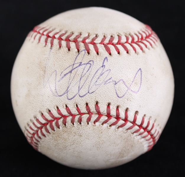 2006 Ichiro Suzuki Seattle Mariners Signed OML Selig Game Used Baseball (MEARS LOA) *JSA*