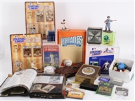 1930s-1990s Boston / Atlanta Braves Scrapbook, Baseballs, Starting Line Up & more (Lot of 40+)