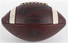 2024 Colorado Buffaloes Nike Practice Used Football (MEARS LOA) 