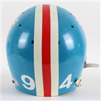1999 Mike Frederick Houston Oilers Throwback Football Helmet (MEARS LOA)