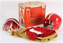 1958 Gridiron Football Kit w/ Original 12"x11"x9" Box