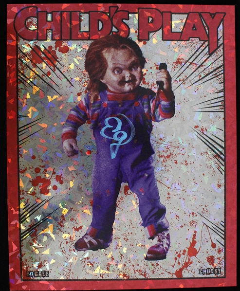1963-2025 Ed Gale Childs Play Signed LE 8"x10" (JSA)