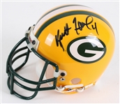 1992-2007 Brett Favre Green Bay Packers Signed Mini Helmet (JSA)