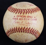 1983 Comiskey Park All Star Game Used Bowie Kuhn Baseball (MEARS LOA)