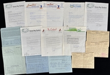 1957-62 Important Dave Smith Archive featuring Vince Lombardi & George Halas GB Packers & Chicago Bears Signed Correspondence & more (Lot of 20+)(JSA)