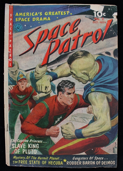 1952 Space Patrol Vol 1 No 2 Approved Comics Inc 