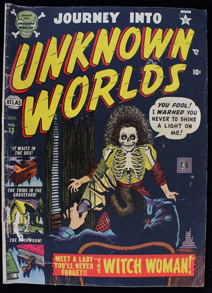 1952 Journey Into Unknown Worlds Vol 2 No 13 Western Fiction Publishing Co.