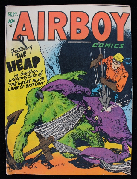 1952 Airboy Comics Vol 9 No 8 Hillman Periodicals Inc. 