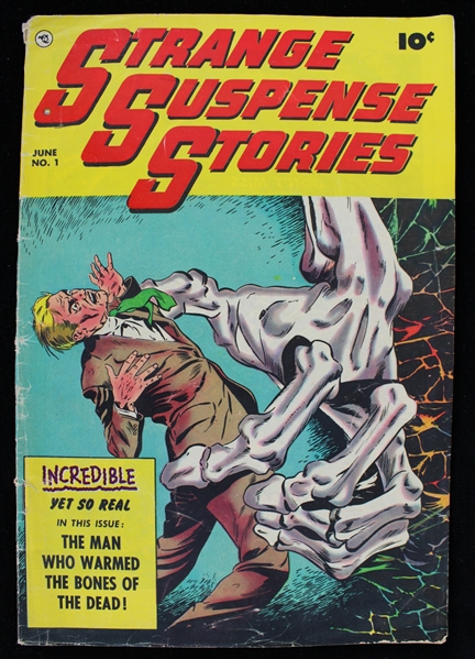 1952 Strange Suspense Stories Comic Vol 1 No 1 Fawcett Publications Inc 