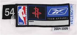 2004-2005 Tracy McGrady Houston Rockets Signed Home Game Jersey (*JSA*/MEARS LOA)