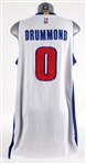 2014 Andre Drummond Detroit Pistons Home Jersey (MEARS LOA)