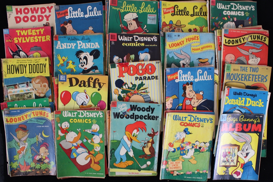 1950s Disney Comics (Lot of 85+)