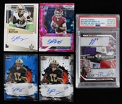 2022-25 Spencer Rattler & McCarthy / Penix Trading Cards (Lot of 5)