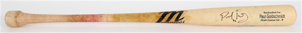 2022 Paul Goldschmidt St Louis Cardinals Signed Game Used Bat (JSA)(MEARS A9)