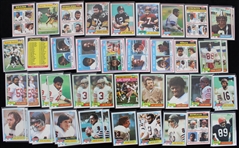 1981 Topps Singles Football Cards (Lot of 500+)