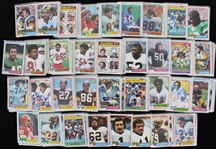 1981 Topps Singles Football Cards (Lot of 500+)