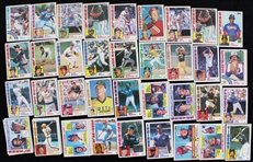 1984 Topps Singles Baseball Cards (Lot of 800+)