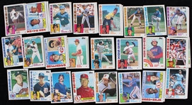 1984 Topps Singles Baseball Cards (Lot of 800+)
